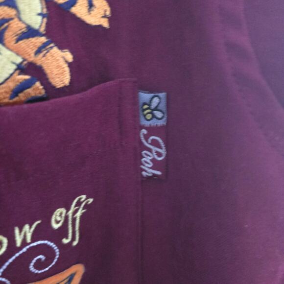 Disney Tigger Button-Up Shirt Size XL – Fall Vibes, Pooh, Embroidered - Picture 5 of 10